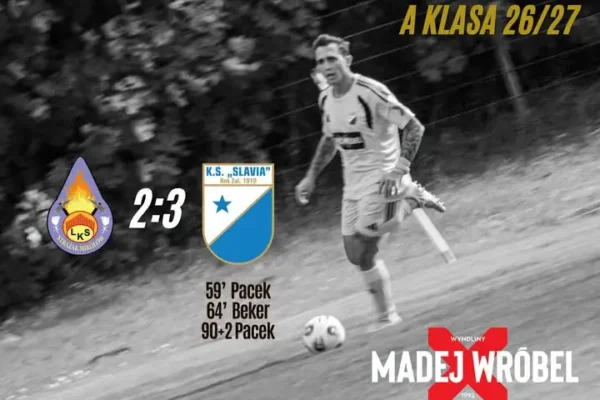 Slavia Ruda Śląska wygrała ze Strażakiem Mikołów 3:2 po dramatycznej końcówce