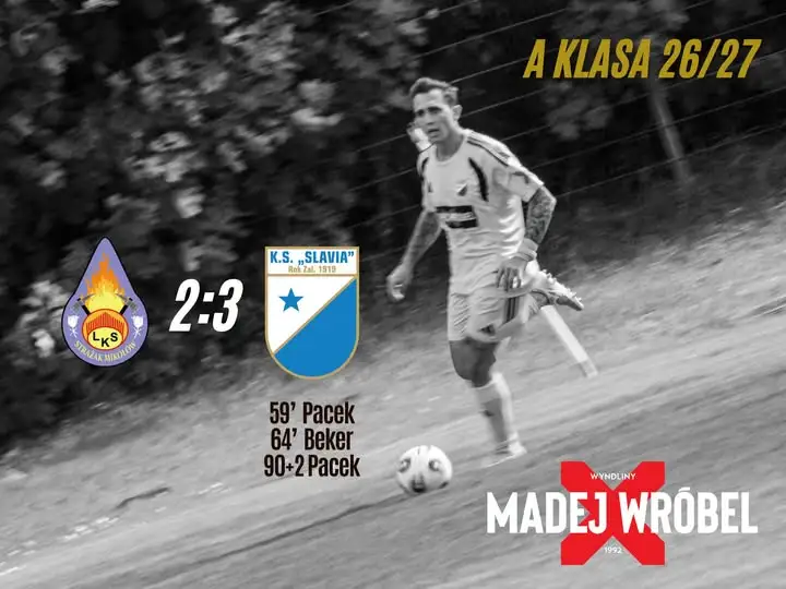 Slavia Ruda Śląska wygrała ze Strażakiem Mikołów 3:2 po dramatycznej końcówce