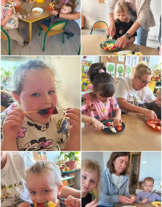 Owocowa podróż w przedszkolu – zajęcia sensoryczne dla najmłodszych