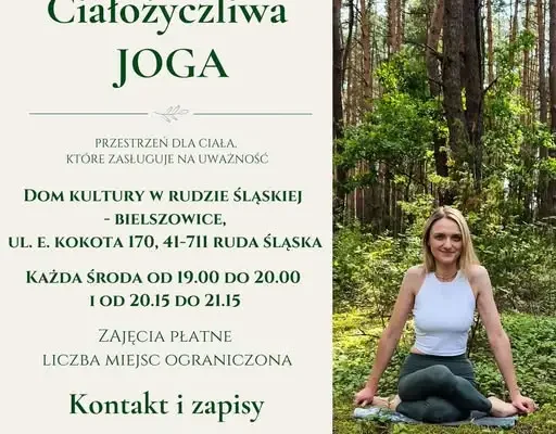 Ciałożyliwa Joga w Domu Kultury – zajęcia w każdą środę