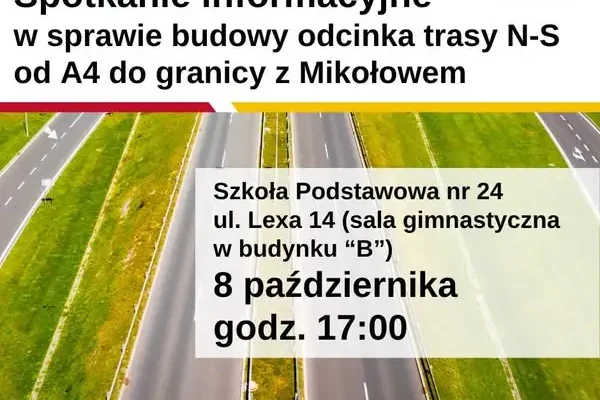 Ruda Śląska: spotkanie informacyjne w sprawie trasy N-S już 8 października
