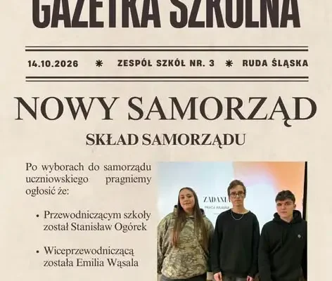 Nowy numer „Gazetki Szkolnej ZS3” już dostępny – 10. tom z okazji Dnia Edukacji Narodowej