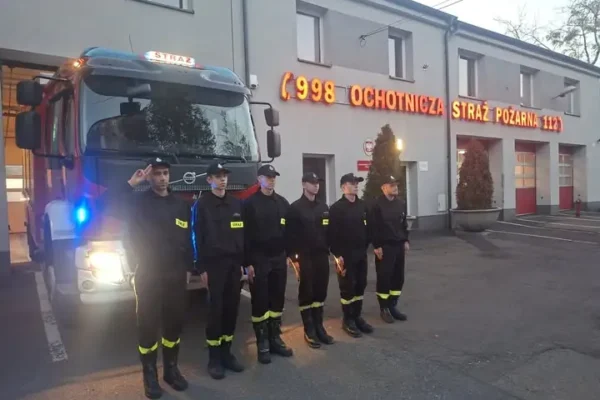 Ruda Śląska oddała hołd strażakom z Niska – syreny o 18:00