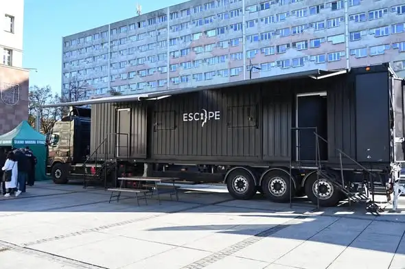 Escape Truck w Rudzie Śląskiej – mobilny escape room o handlu ludźmi