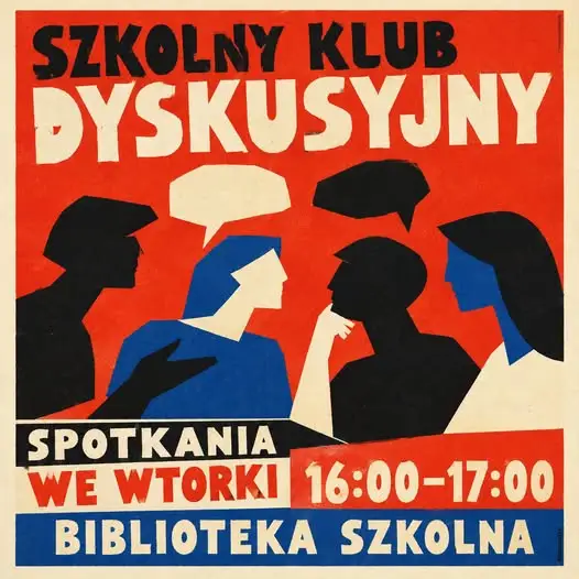 Klub dyskusyjny w ZS3 w Rudzie Śląskiej zaprasza na pierwsze spotkanie