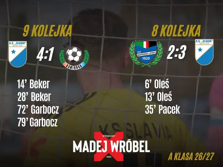 Slavia Ruda Śląska z dwoma zwycięstwami i pożegnaniem legendy