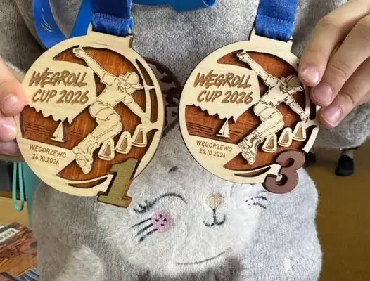 Dorotka Tomczyk z medalami na Węgroll Cup 2026 w Węgorzewie
