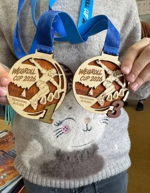 Dorotka Tomczyk z medalami na Węgroll Cup 2026 w Węgorzewie