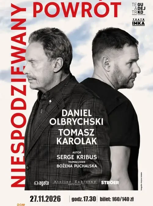 „Niespodziewany powrót” – Olbrychski i Karolak na jednej scenie